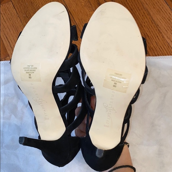Ivanka Trump strappy, suede, never worn heels - Picture 3 of 7